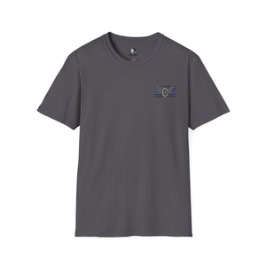 Thin Blue Line Motors T-Shirt | Police Gifts for Him or Her