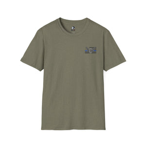Thin Blue Line Motors T-Shirt | Police Gifts for Him or Her