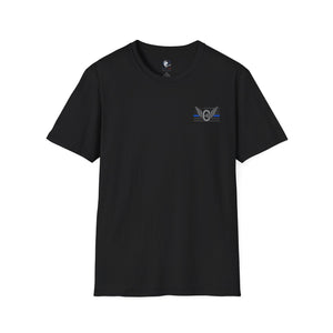 Thin Blue Line Motors T-Shirt | Police Gifts for Him or Her