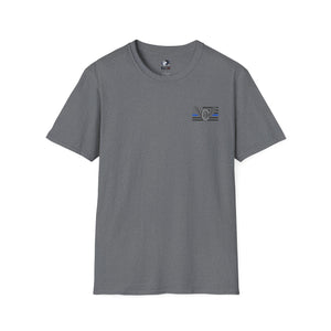 Thin Blue Line Motors T-Shirt | Police Gifts for Him or Her