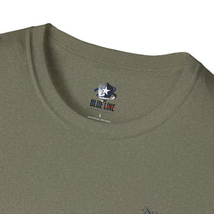 Thin Blue Line Motors T-Shirt | Police Gifts for Him or Her
