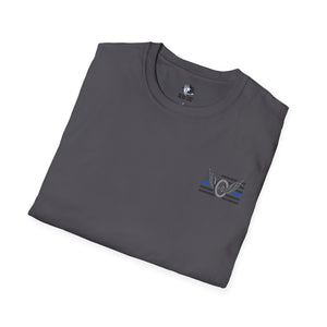 Thin Blue Line Motors T-Shirt | Police Gifts for Him or Her