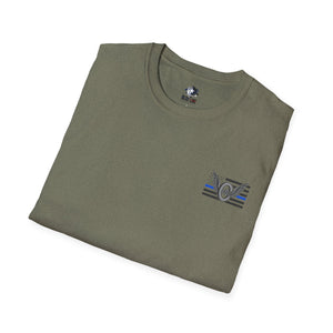 Thin Blue Line Motors T-Shirt | Police Gifts for Him or Her