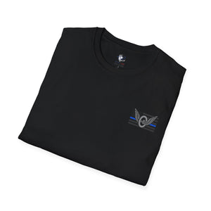 Thin Blue Line Motors T-Shirt | Police Gifts for Him or Her