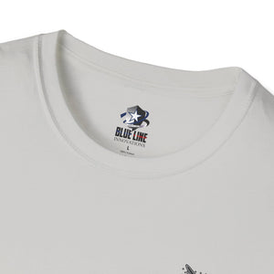 Thin Blue Line Motors T-Shirt | Police Gifts for Him or Her